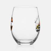 Welkom bij onze pleister wijnglas zonder voet (Rechts)