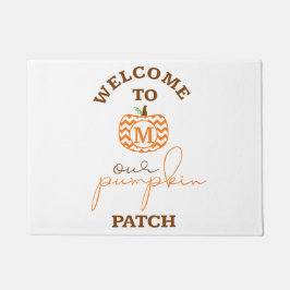 Welkom bij onze pompoen deurmat