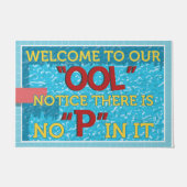 Welkom bij onze poolboeg deurmat (Voorkant)