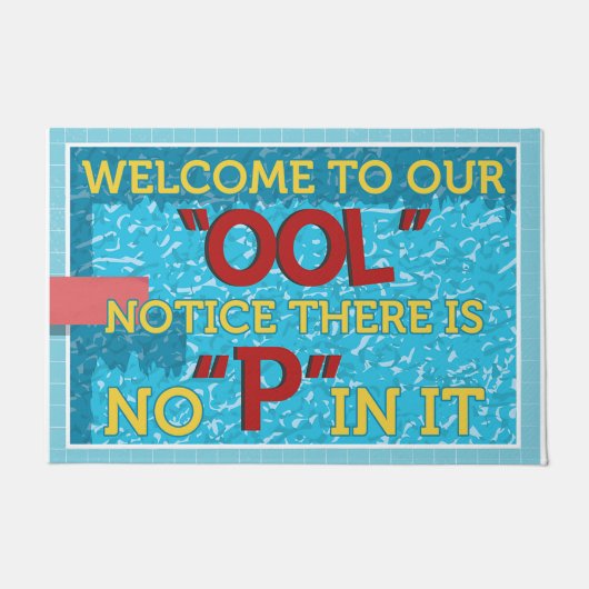 Welkom bij onze poolboeg deurmat (Voorkant)