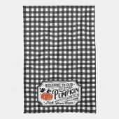 Welkom bij onze Pumpkin Patch | Boerderij Theedoek (Verticaal)