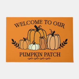 Welkom bij onze Pumpkin Patch Door Mat
