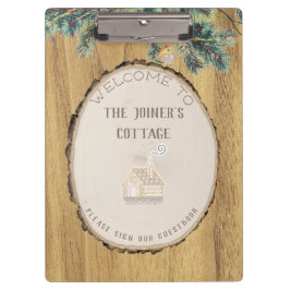 Welkom bij Onze rustieke hut in de Bossen Klembord