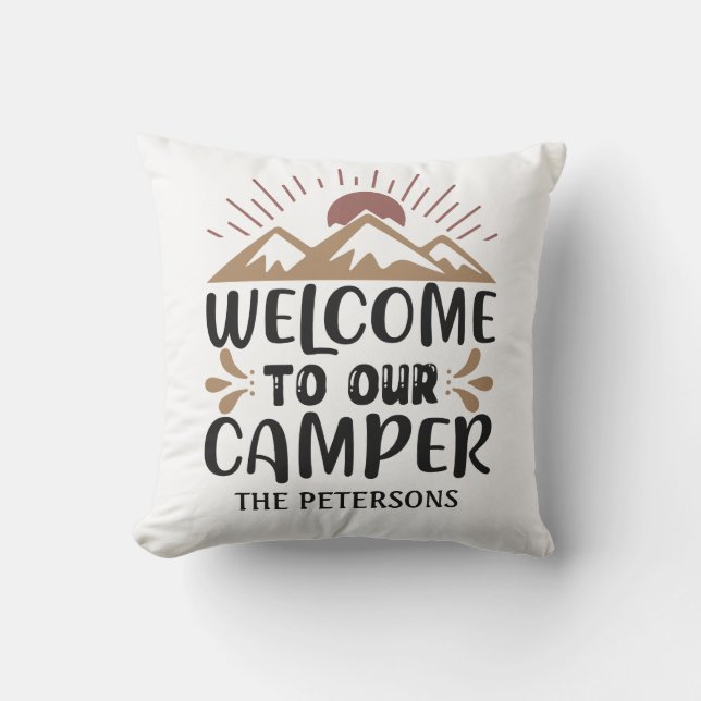 Welkom bij onze speciale Camper Buitenkussen (Voorkant)