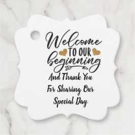 Welkom bij onze start bedankjes labels