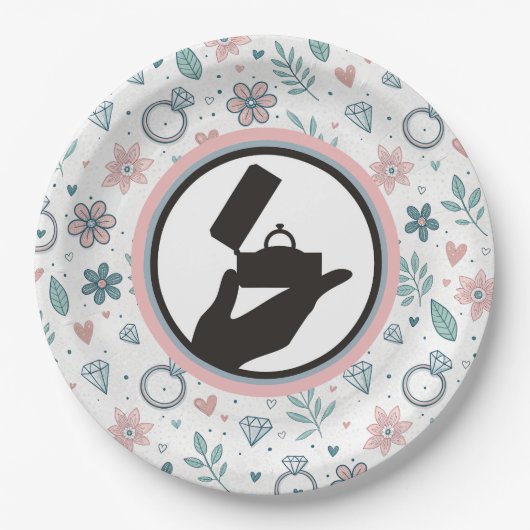 Welkom bij onze start papieren bordje (Voorkant)