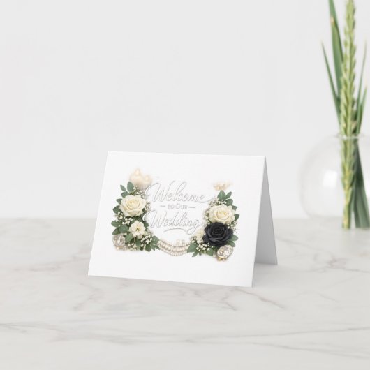 Welkom bij onze trouwuitnodiging (Voorkant)