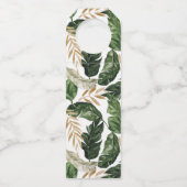 Welkom bij onze trouwwijn flessenhanger (Achterkant)