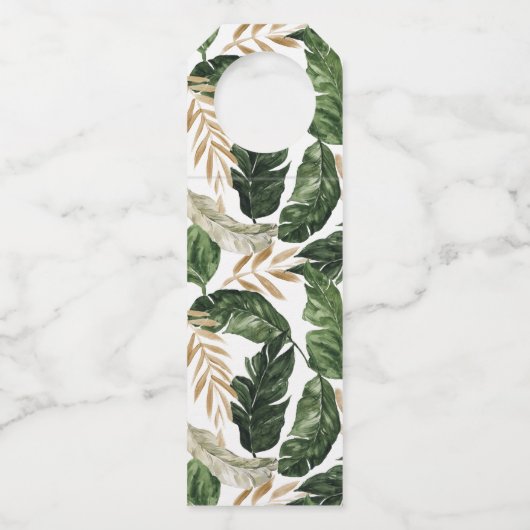 Welkom bij onze trouwwijn flessenhanger (Achterkant)