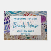 Welkom bij onze winkels op maat deurmat (Voorkant)