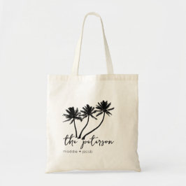 Welkom bij Palm Tree Wedding Tote Bag