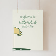 Welkom bij Par-T-shirt Sign Poster