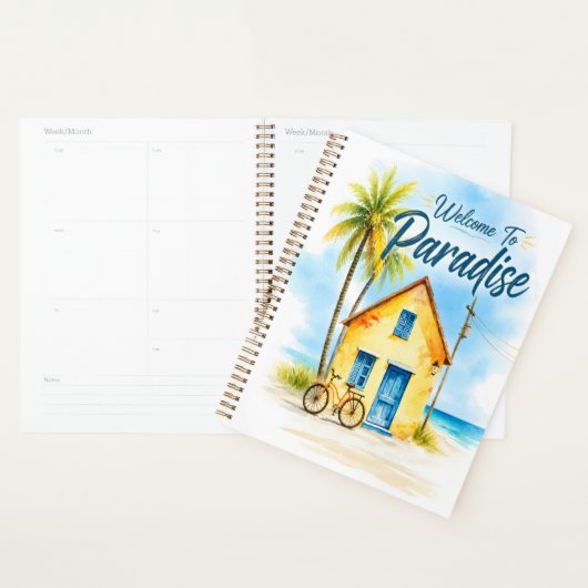 Welkom bij Paradijsontsnapping Planner (Display)