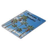 Welkom bij Paradise Palm Trees Vacation Home Guest Notitieboek (Linkerzijde)