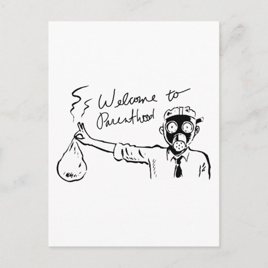 Welkom bij Parenthood Briefkaart (Voorkant)