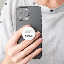Welkom bij Parenthood Button