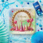 Welkom bij Party Paper Bord (Feest)