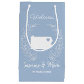 Welkom bij Pennsylvania bruiloft, aangepast Klein Cadeauzakje (Voorkant)