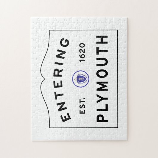 Welkom bij Plymouth Legpuzzel (Verticaal)