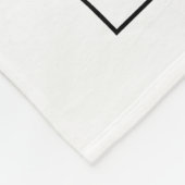 Welkom bij Plymouth MA-stadsteken Fleece Deken (Hoek)