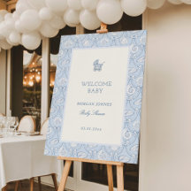 Welkom bij Preppy Coquette Coastal Baby Shower
