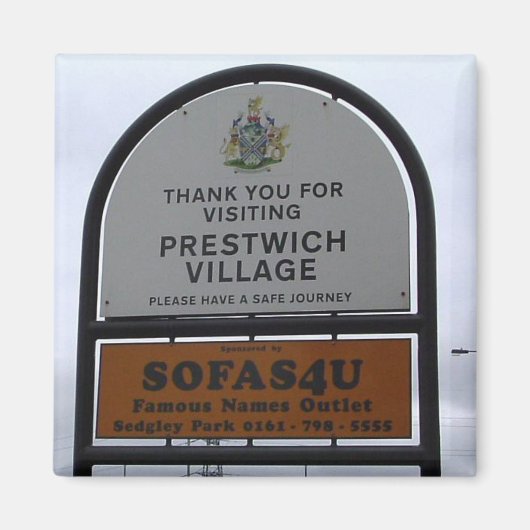 Welkom bij Prestwich Magnet (Voorkant)