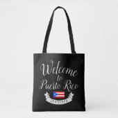 Welkom bij Puerto Rico| Destination Wedding Favor Tote Bag (Voorkant)