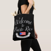 Welkom bij Puerto Rico| Destination Wedding Favor Tote Bag (Dichtbij)