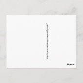 Welkom bij Pure Michigan Blue Sign Briefkaart (Achterkant)