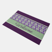 Welkom bij Purples Deurmat (Schuin)