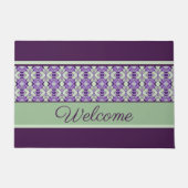 Welkom bij Purples Deurmat (Voorkant)