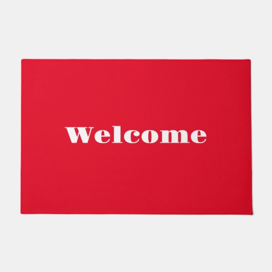 Welkom bij Red Deurmat (Voorkant)