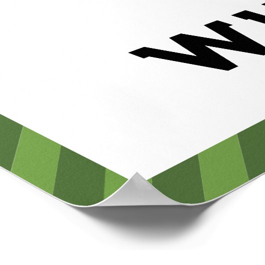 Welkom bij Réunion Poster (Hoek)