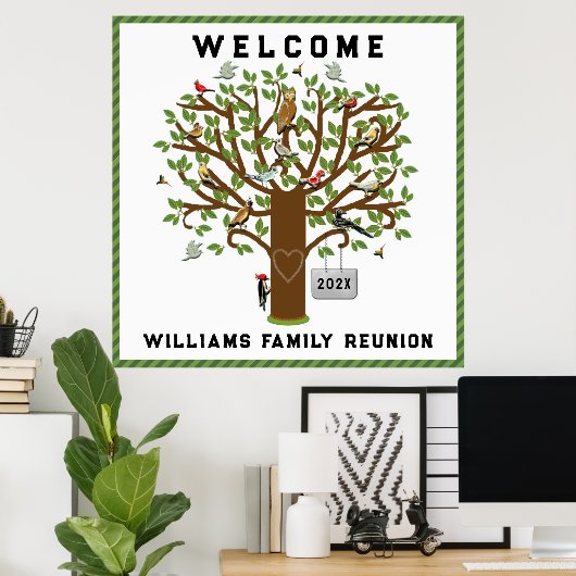 Welkom bij Réunion Poster (Thuiskantoor)