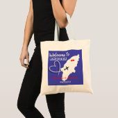 Welkom bij Rhodes Destination Wedding Tote Bag (Voorkant (product))