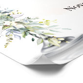 Welkom bij Roos en brouwerijen Eucalyptus succulen Poster (Hoek)