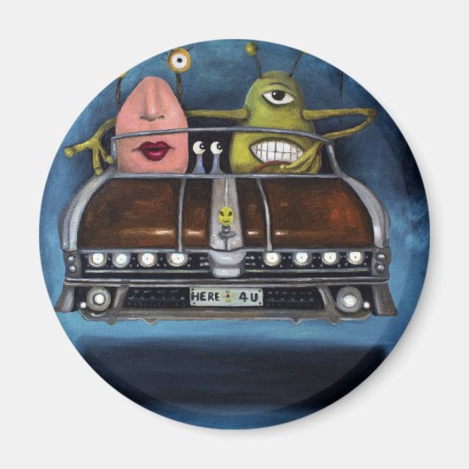 Welkom bij Roswell Magneet (Voorkant)