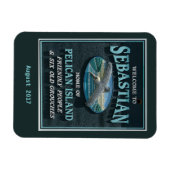 Welkom bij Sebastian, FL Magneet (Horizontaal)