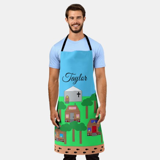 Welkom bij Seneca Village, NYC- 1845: Schort (Gedragen)