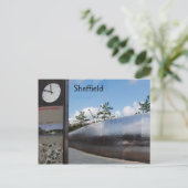 Welkom bij Sheffield Briefkaart (Staand voorkant)