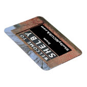 Welkom bij Shelby Flexible Magnet Magneet (Rechterzijde)