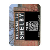WELKOM BIJ SHELBY NEWS Flexible Magneet (Verticaal)
