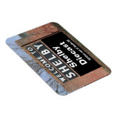 WELKOM BIJ SHELBY Shelby Diecast flexibele magneet (Rechterzijde)