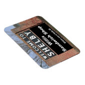 WELKOM BIJ SHELBY Willis Sandwich Shop Flexibel Magneet (Rechterzijde)