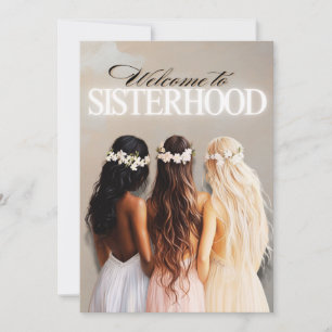 Welkom bij Sisterhood Kaart