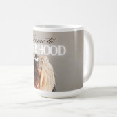 Welkom bij Sisterhood Koffiemok (Voorkant rechts)