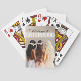 Welkom bij Sisterhood Pokerkaarten