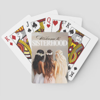 Welkom bij Sisterhood Pokerkaarten