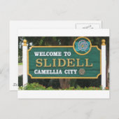 Welkom bij Slidell Briefkaart (Voorkant / Achterkant)