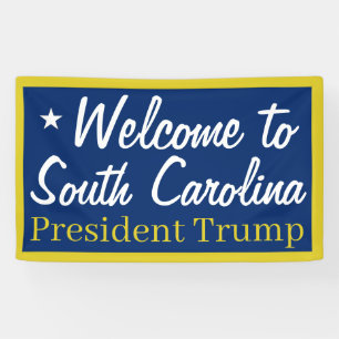 Welkom bij South Carolina Trump Banner